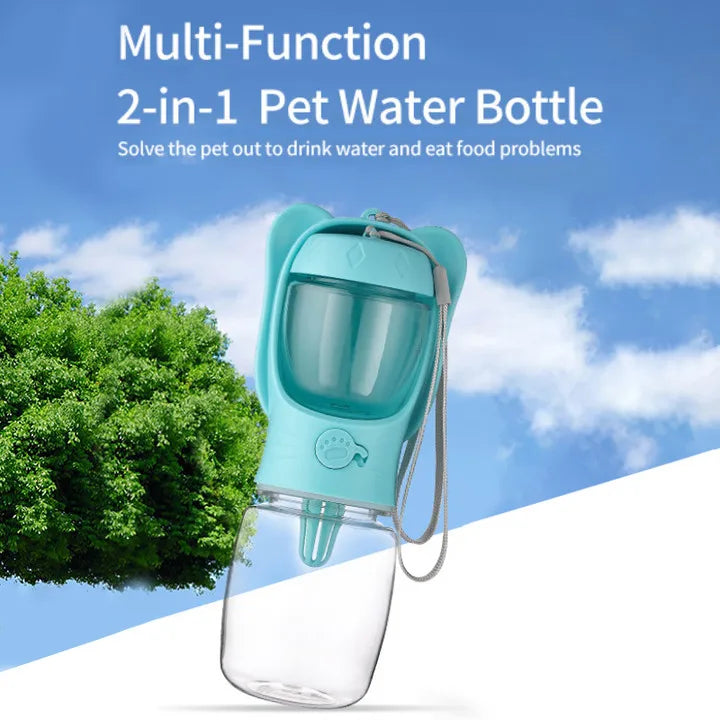Portable Dog Water Bottle For Small Large Dogs Cat Outdoor Travel Leakproof Walking Drinking Bowls Puppy Cat Feeder Pet Supplies