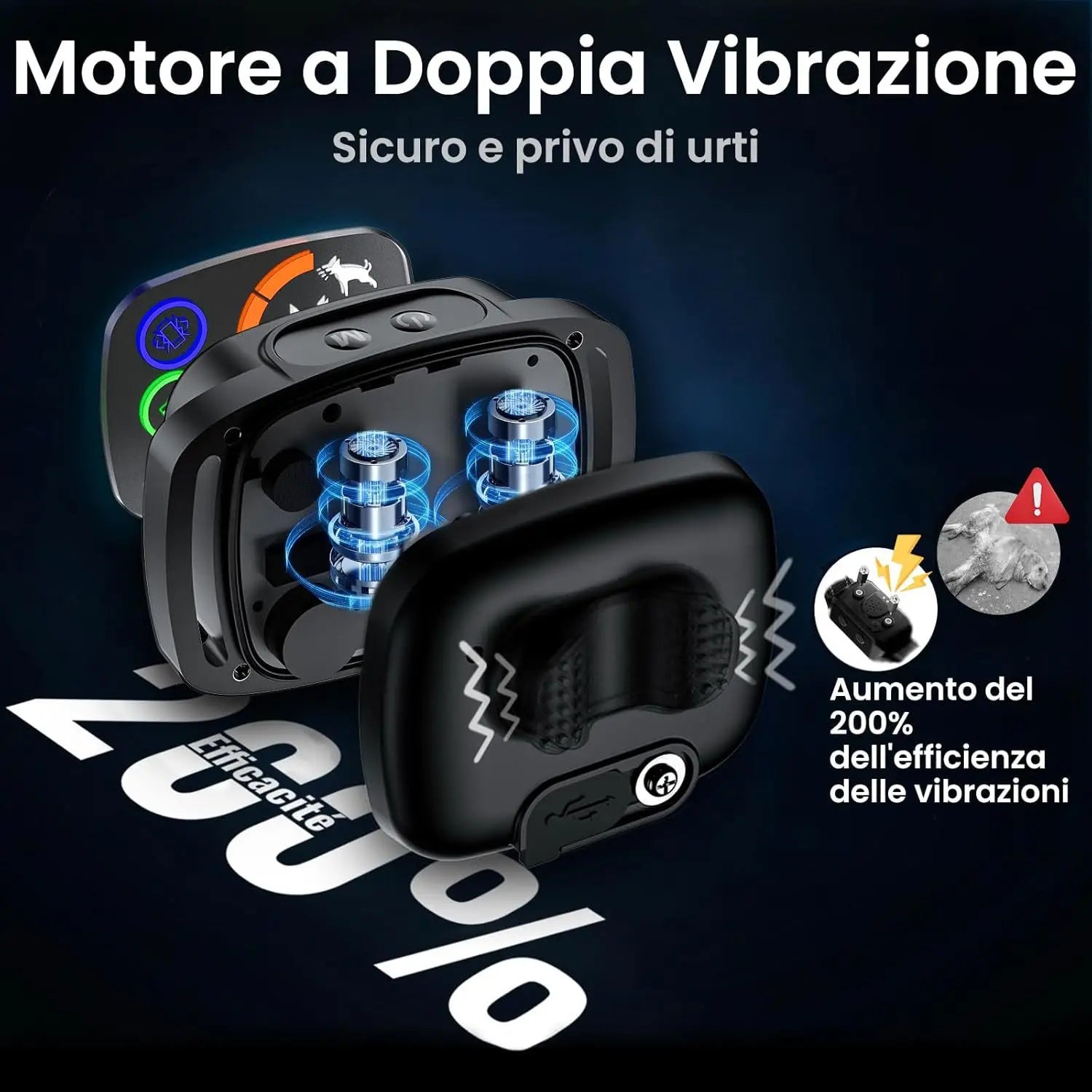 Anti barking device, anti barking automatic dog trainer, vibrating collar trainer, pet training equipment, safe and convenient