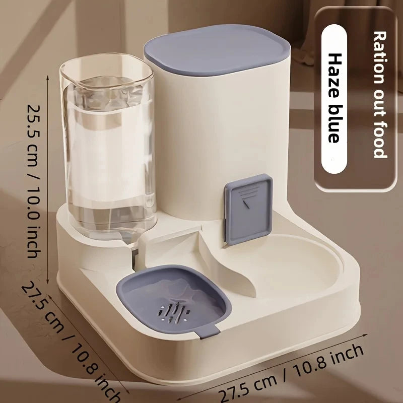 Automatic Cats Feeder Dog Water Dispenser Pet Feeder Dog Water Feeding Cat Drinking Bowl Dog Bottle Gravity Food Feeder Supplies