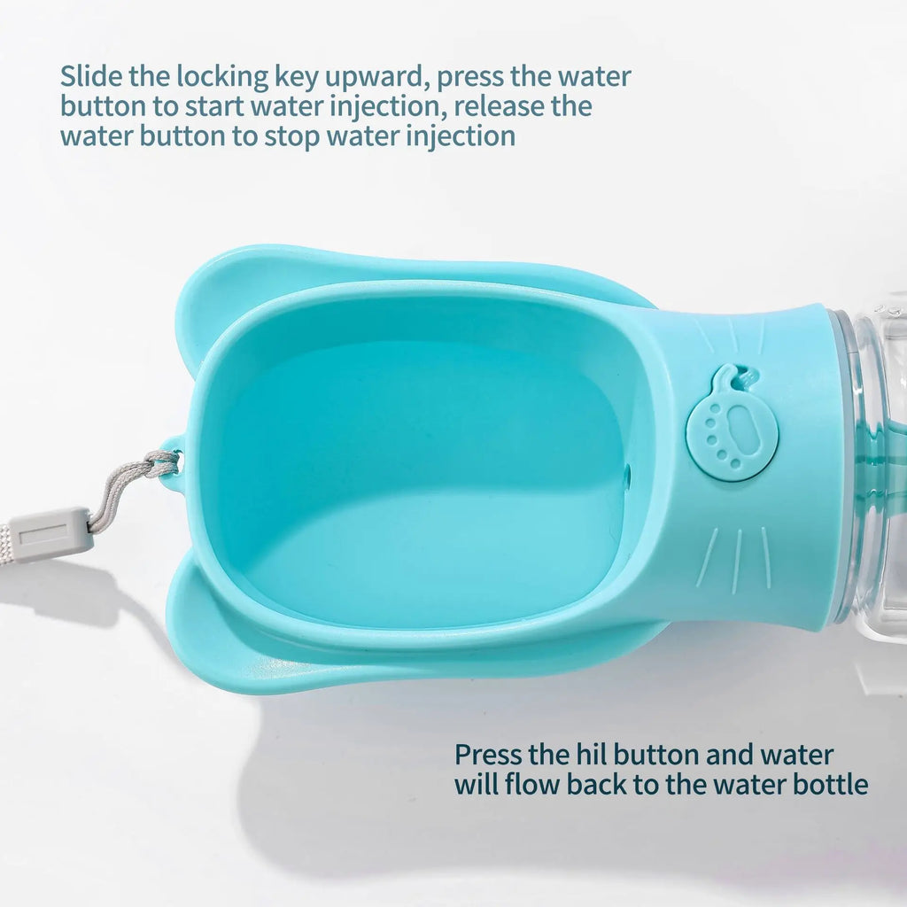 Portable Dog Water Bottle For Small Large Dogs Cat Outdoor Travel Leakproof Walking Drinking Bowls Puppy Cat Feeder Pet Supplies