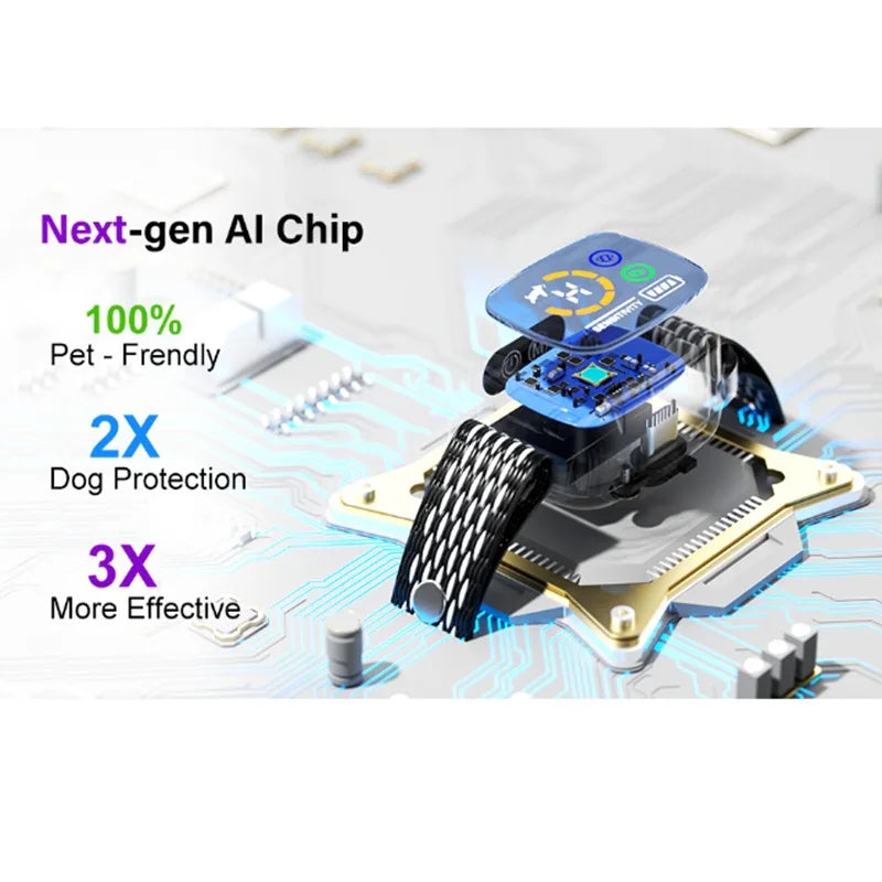 Anti barking device, anti barking automatic dog trainer, vibrating collar trainer, pet training equipment, safe and convenient