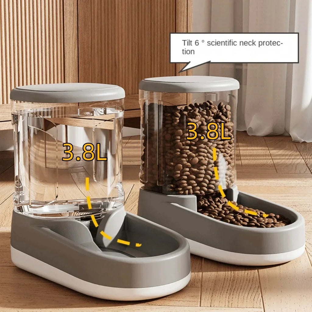 Automatic Cats Feeder Dog Water Dispenser Pet Feeder Dog Water Feeding Cat Drinking Bowl Dog Bottle Gravity Food Feeder Supplies