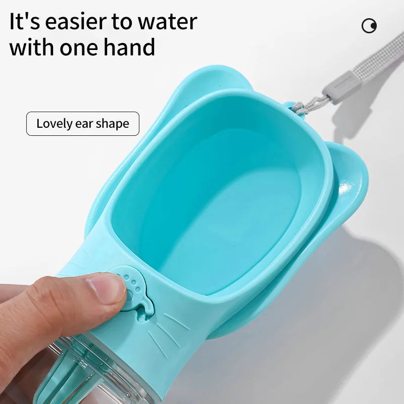 Portable Dog Water Bottle For Small Large Dogs Cat Outdoor Travel Leakproof Walking Drinking Bowls Puppy Cat Feeder Pet Supplies