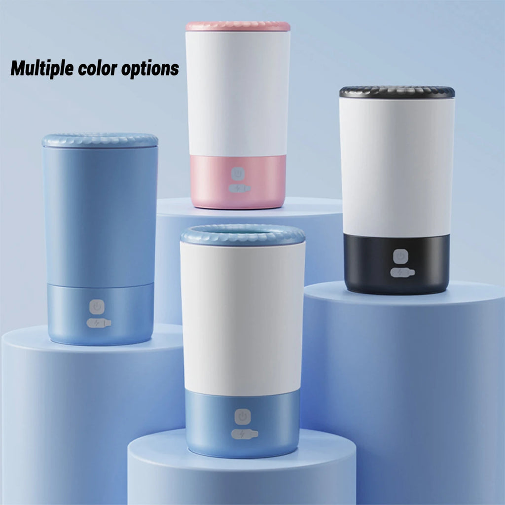 Pet Foot Washing Machine Electric Pet Paw Cleaner Automatic Dog Quick Cleaner Pet Paw Portable Low Noise Waterproof Foot Cup