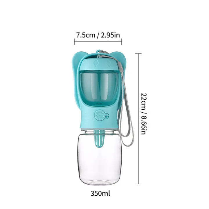 Portable Dog Water Bottle For Small Large Dogs Cat Outdoor Travel Leakproof Walking Drinking Bowls Puppy Cat Feeder Pet Supplies