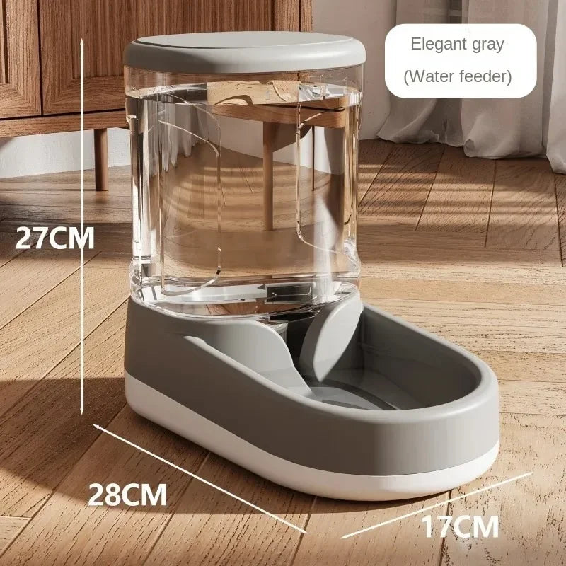Automatic Cats Feeder Dog Water Dispenser Pet Feeder Dog Water Feeding Cat Drinking Bowl Dog Bottle Gravity Food Feeder Supplies